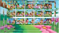 Jigsaw Puzzle Dora Girls Kids Screen Shot 1