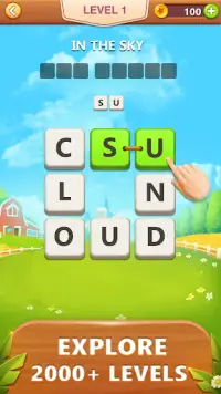 Word String Puzzle - Word Game Screen Shot 0