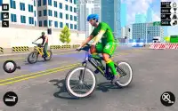 Corrida extrema de bicicleta 2019: Highway City Screen Shot 3