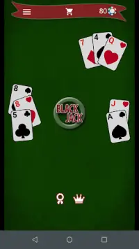 BlackJack: card game Screen Shot 0