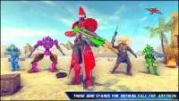 Infinity Gun Shoot Robot Games Screen Shot 1
