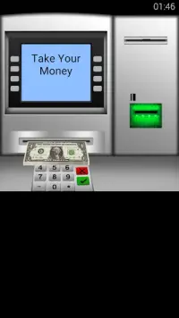 ATM cash money simulator game Screen Shot 6