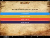 Outlast - Survivor Trivia Quiz Screen Shot 4