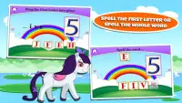 Fun Kindergarten Games: Pony Screen Shot 2