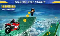 3D Impossible Bike Stunts Spie Screen Shot 0