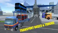 Airplane Bus Flight Truck Transporter Hidden City Screen Shot 6