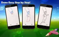 Drawing Lessons Simpsons Screen Shot 0