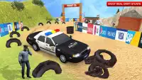 🚔 चरम पुलिस गाड़ी खेल 3 डी 🚔 Screen Shot 0