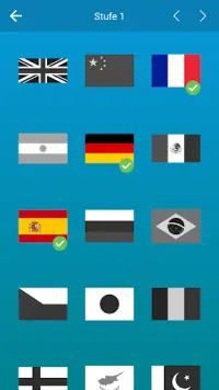 Flaggen der Welt und Wappen: Erraten Sie das Land Screen Shot 1