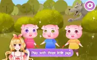 The Three Little Pigs, Bedtime Story Fairytale Screen Shot 4