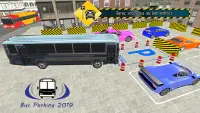 lourd bus parking simulateur: gratuit Jeu Screen Shot 2