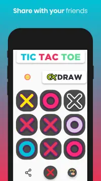 Tic Tac Toe - Classic Game In A New Style Screen Shot 5
