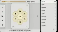 Queen Bee (spelling bee game) Screen Shot 1