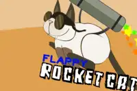 Flappy Rocket Cat Screen Shot 2