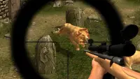Animal Hunting : Lion Sniper Hunter Screen Shot 1