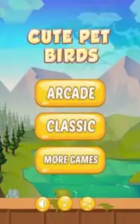 Cute Birds Match 3 Puzzle Game Screen Shot 0