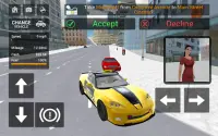 City Taxi Cab Driving Simulator Screen Shot 1
