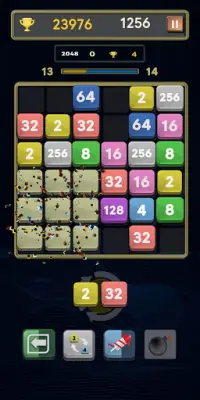 Merge Number Puzzle: Merge! Block Puzzle Game Screen Shot 4