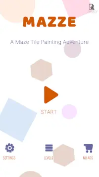 Mazze – Maze Paint Puzzle | Splat & Roll the Color Screen Shot 0