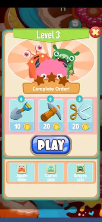 Candy Matching Crush Saga Game Screen Shot 0