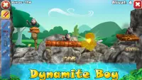 Dinamite boy: jogo de puzzle com peças e bombas Screen Shot 1