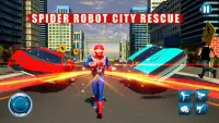 Spider Robot Superhero Crime CIty Rescue Mission Screen Shot 0
