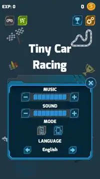 Tiny Car Racing Screen Shot 6