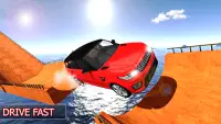Extreme Ramp Car Stunts Racing: Невозможные трассы Screen Shot 4