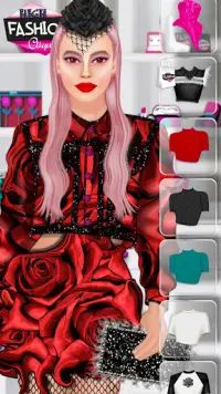 High Fashion Clique - Dress up & Makeup Game Screen Shot 3