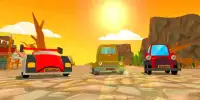 Cartoon Car Racing Screen Shot 1