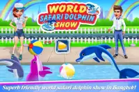 World Safari Dolphins Show- Captive Pets Circus Screen Shot 0