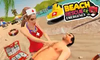 Bagnino salvataggio Beach emergenz Giochi Hospital Screen Shot 5