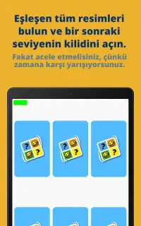 Kart Eşleştirme Oyunları - Resim Eşleştirme Screen Shot 15