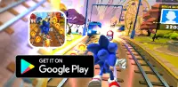 Blue Hedgehog Runner - Dash Hero Screen Shot 2