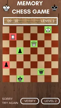 Memory Chess Game Screen Shot 7