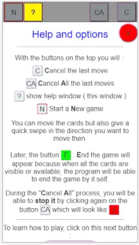O clássico jogo de cartas solitário com soluções Screen Shot 1