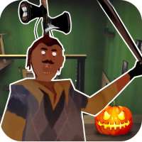 Neighbor Siren Granny Head Halloween MOD Game 2020