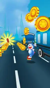 Subway Doraemon Super Dash: Doramon, Doremon Game Screen Shot 1