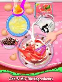 Watermelon Cupcake - Summer Desserts Maker Screen Shot 0