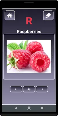 AtoZ Fruits Name Screen Shot 4