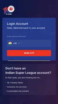 Indian Super League Official Screen Shot 1