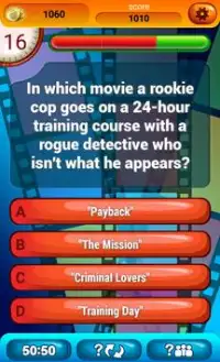 All Movies Fun Trivia Quiz Screen Shot 9