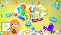 Tracing Letters Kids Game Screen Shot 0