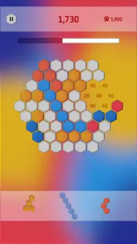 Idle Hexagon -ไทยชนะ หกเหลี่ยม Screen Shot 1