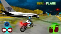 Crazy Bike vs Plane Tricky Stunts Challenge Screen Shot 4