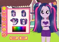 Games Girls Hairstyles Pony Screen Shot 3