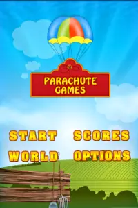 Parachute game Screen Shot 1