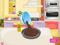 เกมทำอาหารทำช็อคโกแลตขนมสำหรับสาว ๆ Screen Shot 4