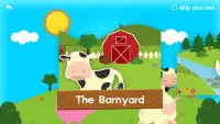 Çiftlik Oyunları Hayvan Yapboz Screen Shot 1