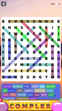 Word Search Game - Challenge Your Brain Screen Shot 6